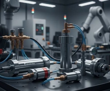 Como escolher atuadores rotativos pneumáticos ideais